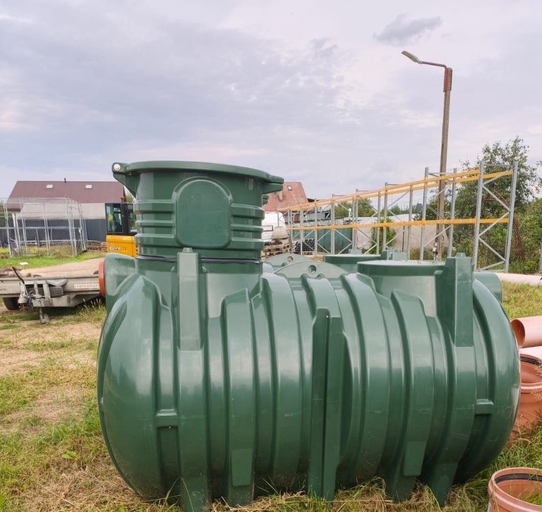 Przyłącza kanalizacyjne i szamba — realizacja 6